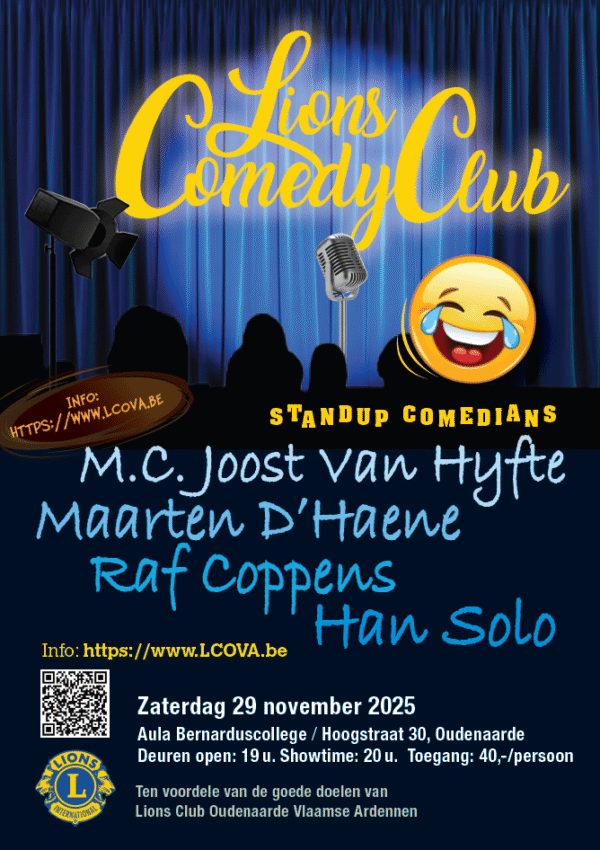 Lions Comedy Club - DRANKKAART