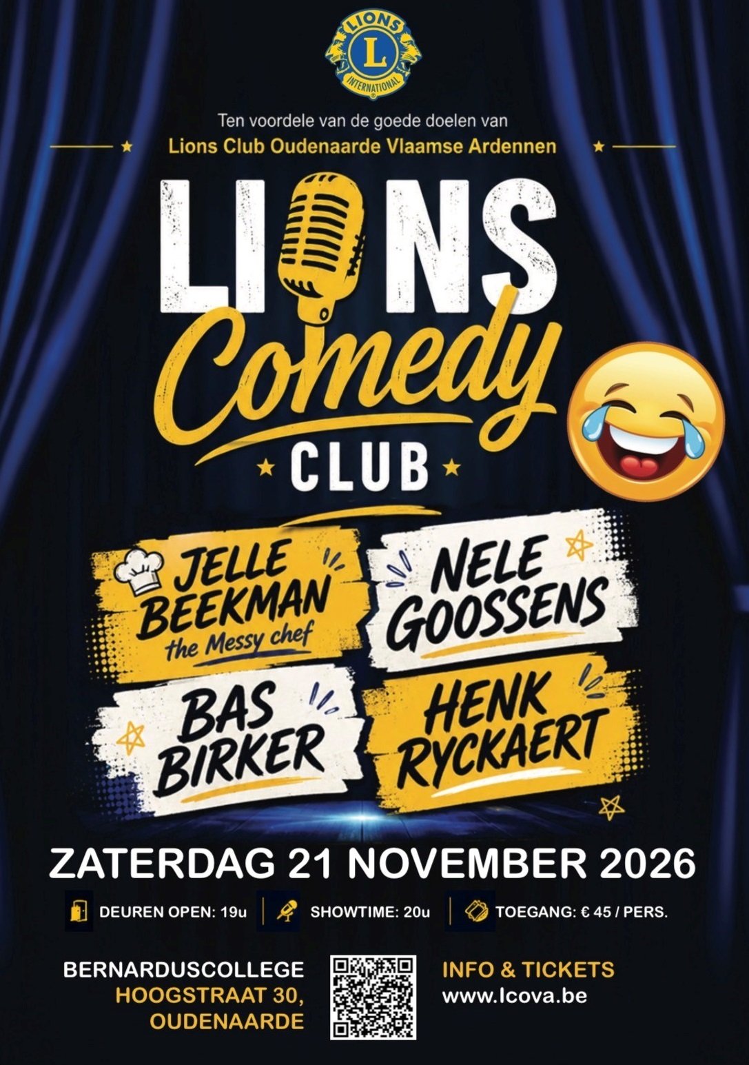 Lions Comedy Club 2026